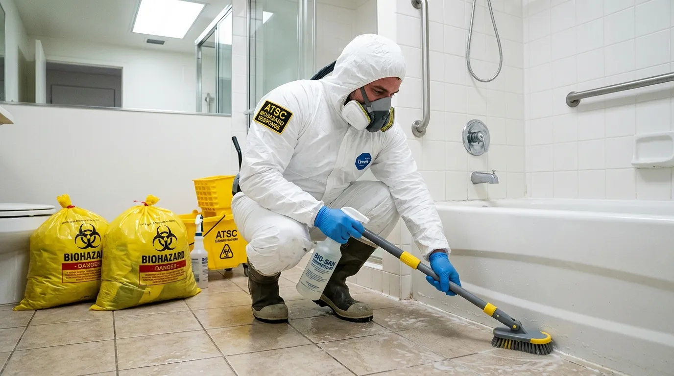 Decontamination equipment deployed for Blood Cleanup in Monrovia